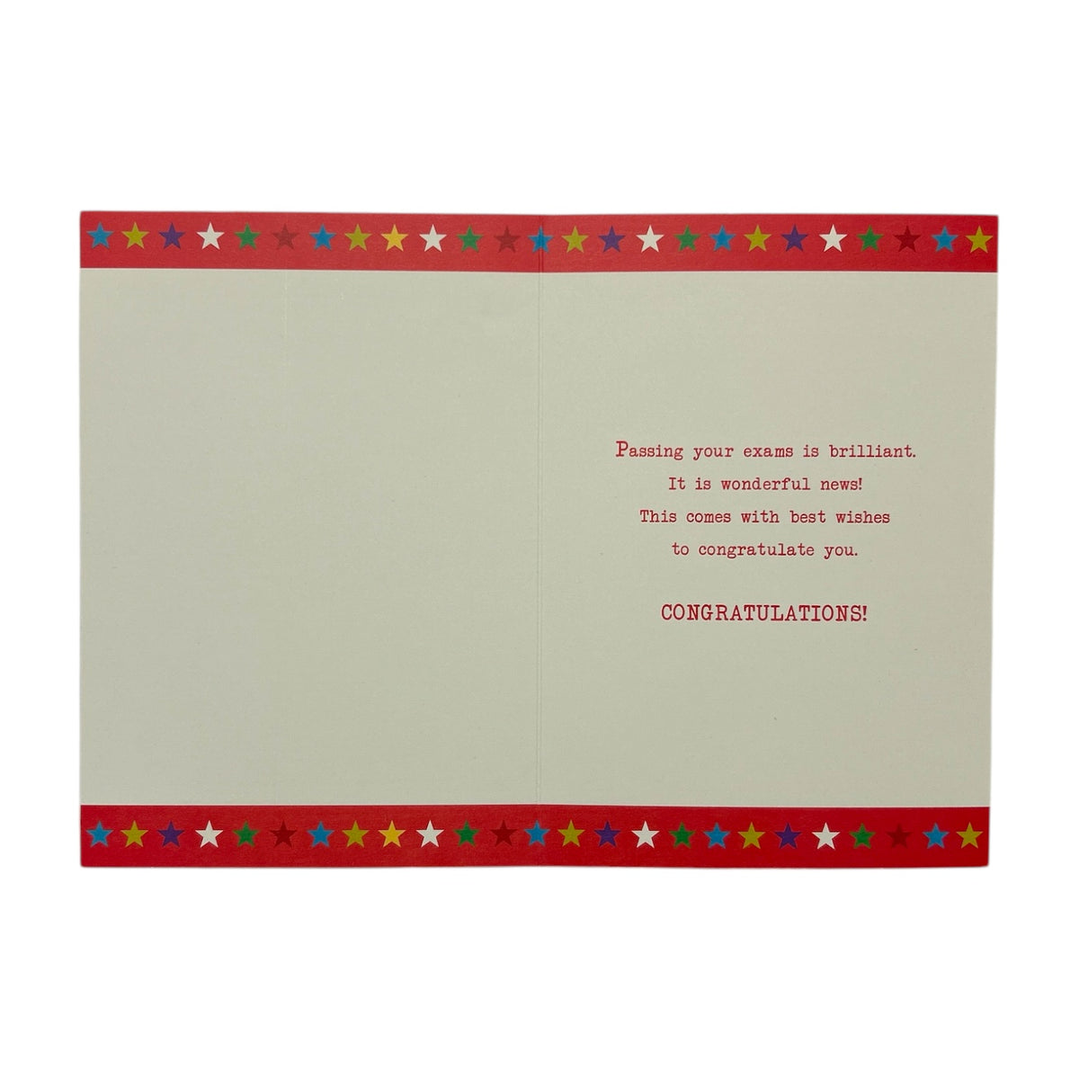 To Grandson You Passed Your Exam Multi Stars Design Congratulations Ca ...
