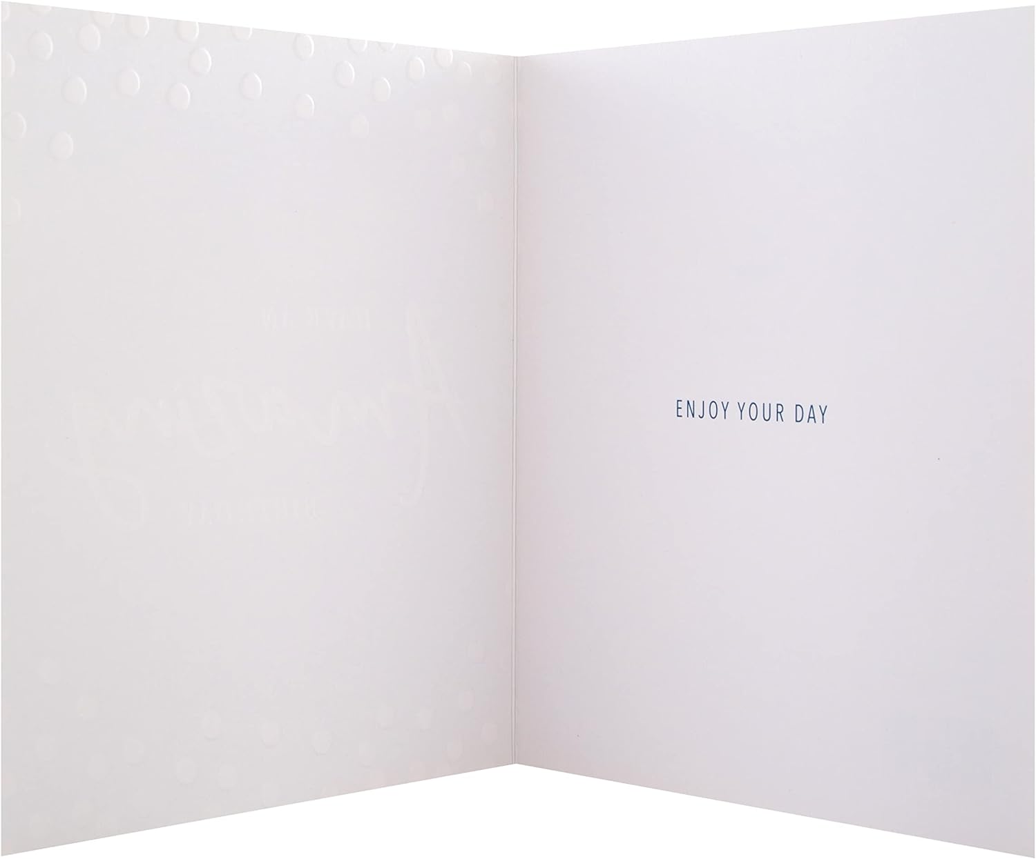 Contemporary Textured Foil Design Birthday Card