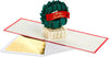 Festive Wreath Design 3D and Pop Up Christmas Card