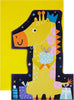 Fun Die Cut Design 1st Birthday Card