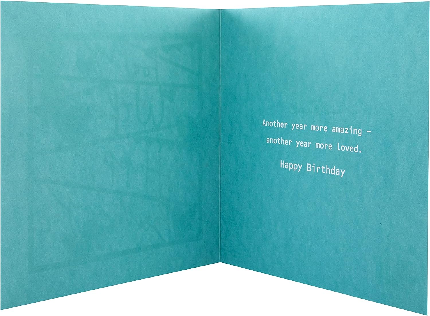 Die Cut Holographic Design Wife Large Birthday Card