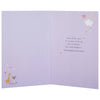 Crib & Toy Animals Design New Baby Girl Congratulations Card