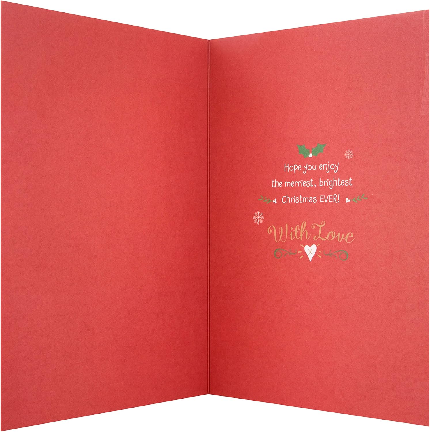 Forever Friends Aunt & Uncle "Hugs" Christmas Card
