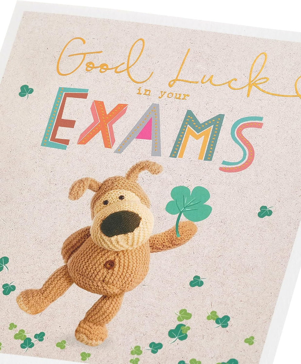 Boofle Good Luck In Your Exams Card – Collect Cards