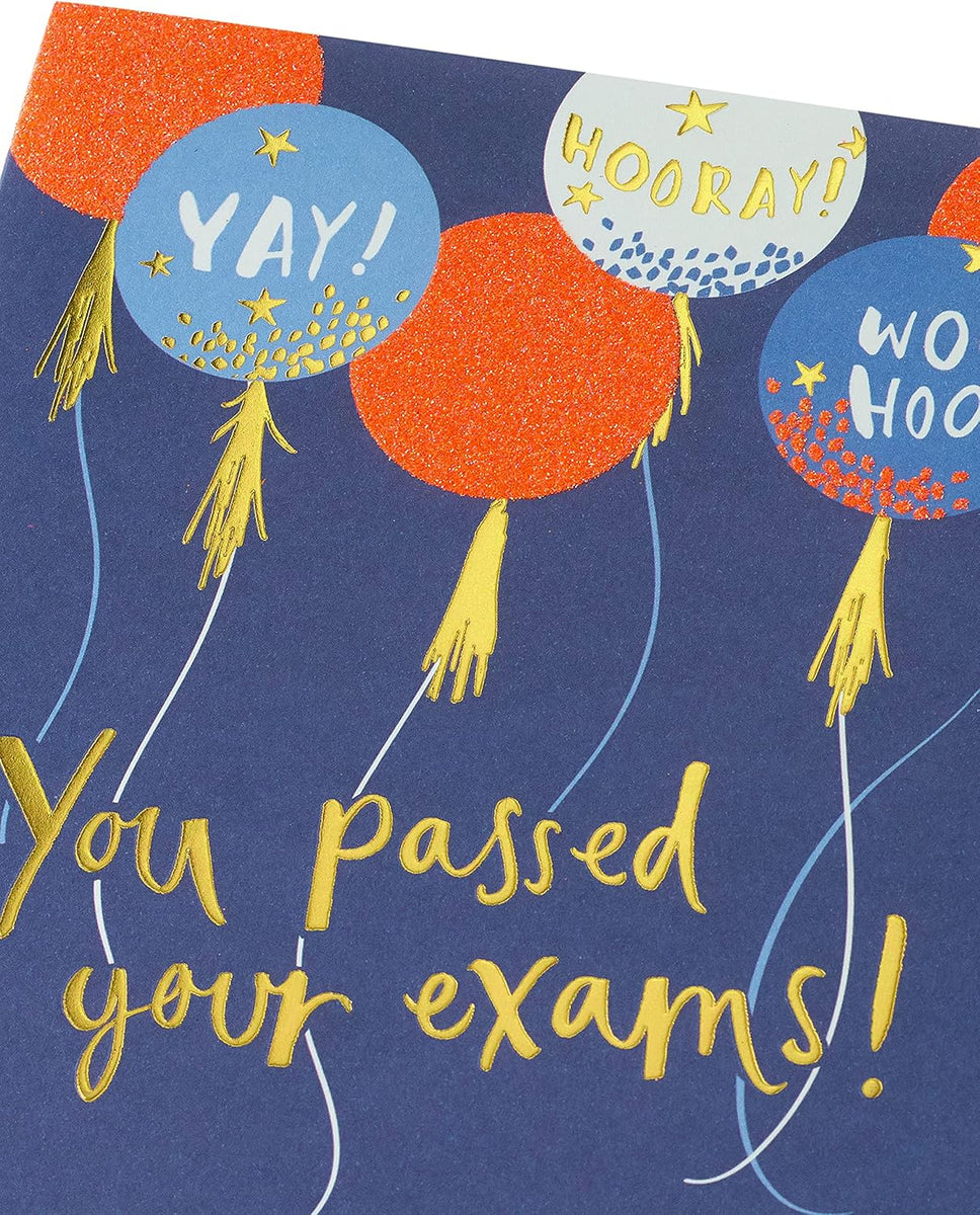 GCSE A Level University Passed Exams Congratulations Card – Collect Cards