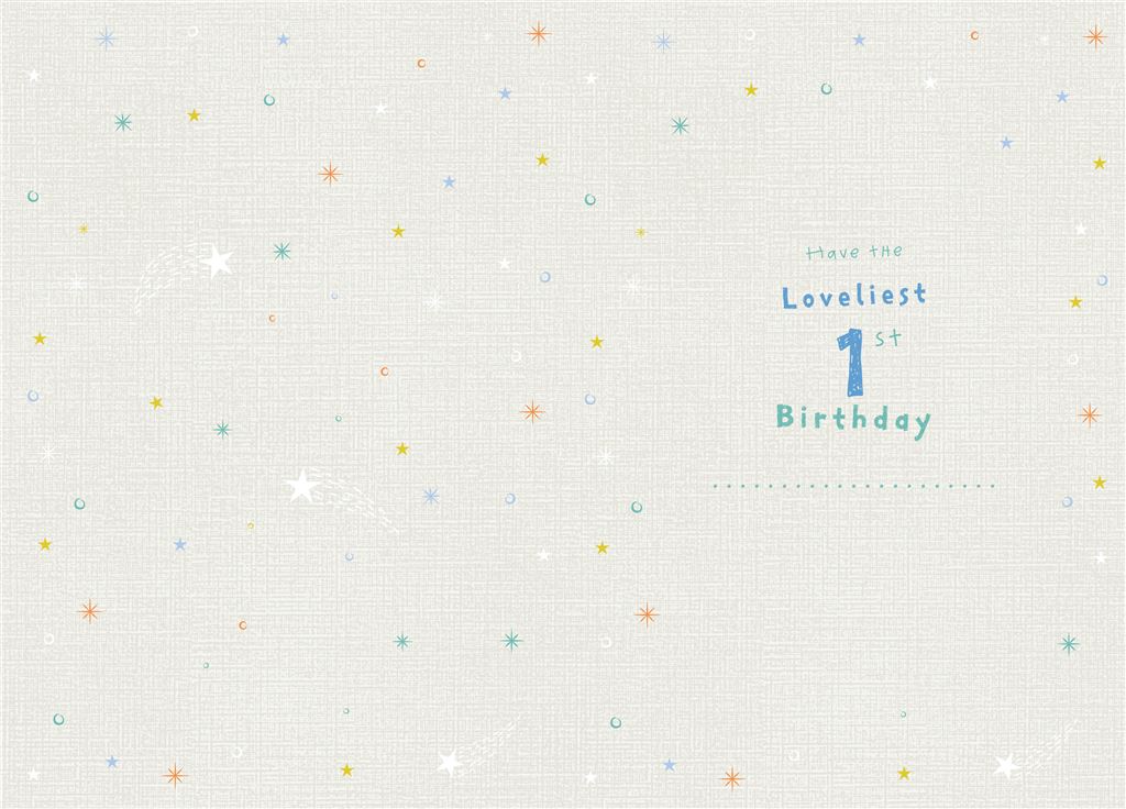 Cute Disney Winnie the Pooh Design Grandson 1st Birthday Card with Keepsake Booklet