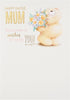 Forever Friends Mum Easter Card "Big Bunches"