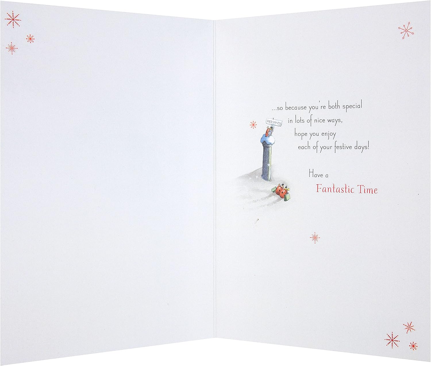 Daughter & Son-in-Law Christmas Card 'Festive'