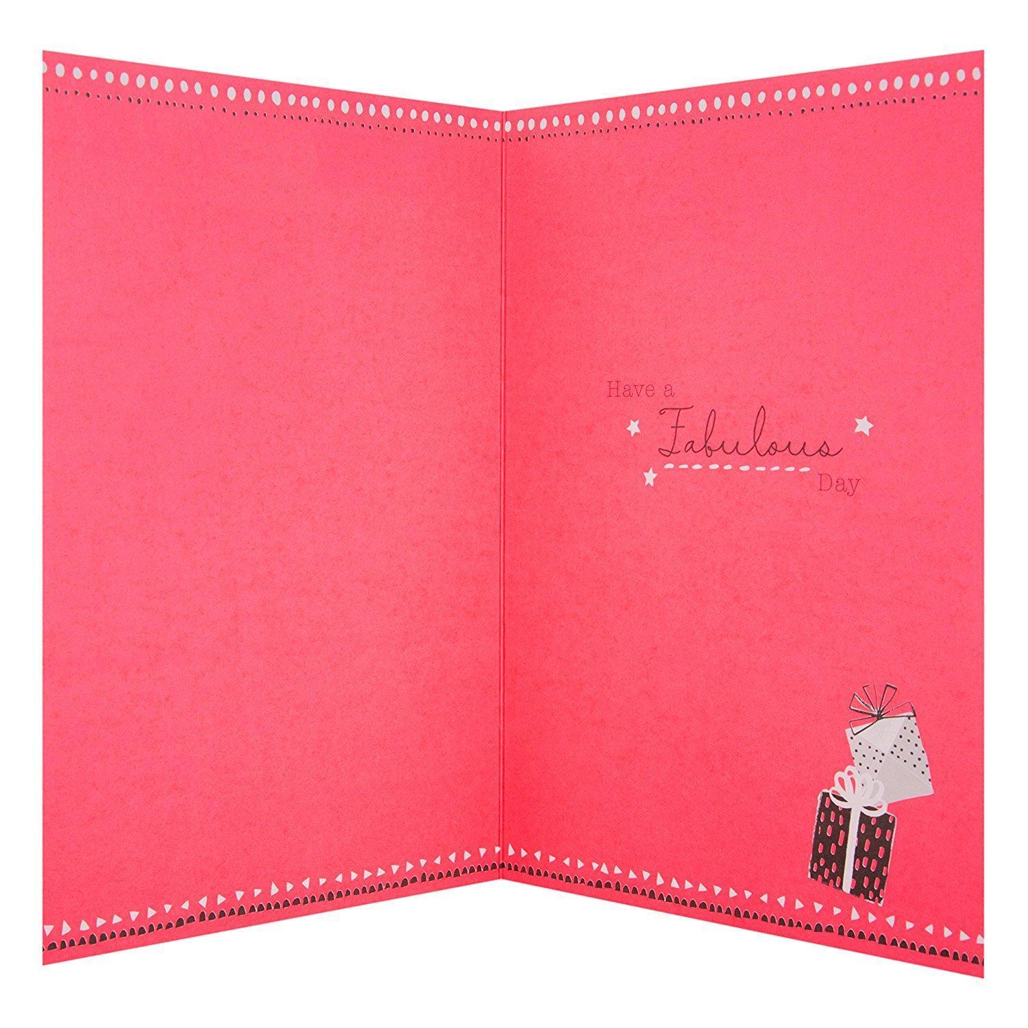 Daughter 18th Birthday Card "Fabulous"