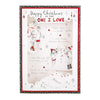 Hallmark One I Love Medium Christmas Card 'Pop Out'