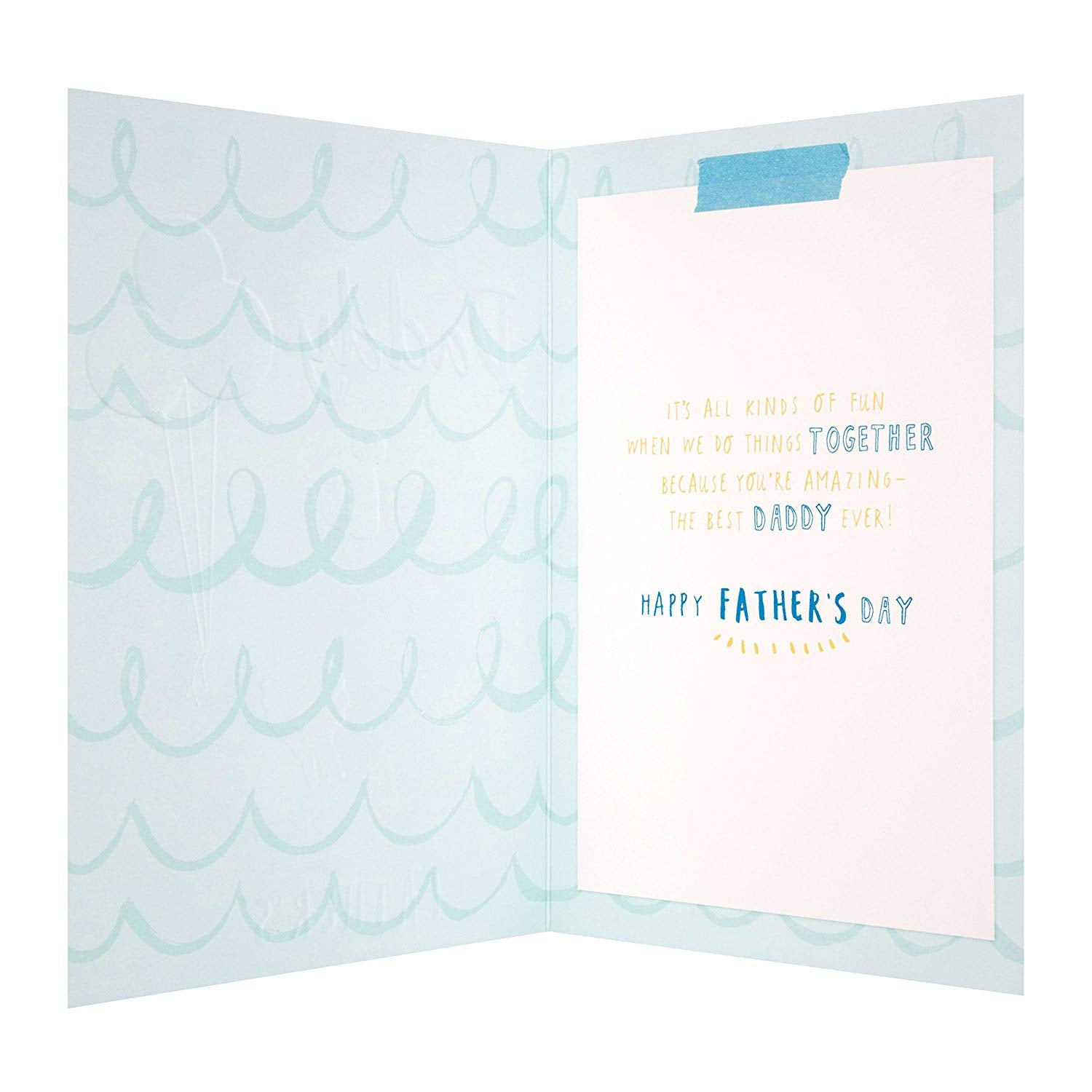 Daddy Father's Day Card You're Amazing