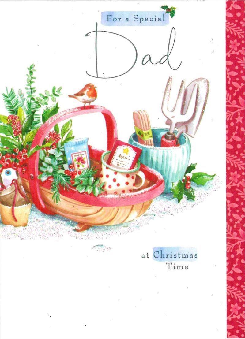For a Special Dad Lucy Cromwell Christmas Card