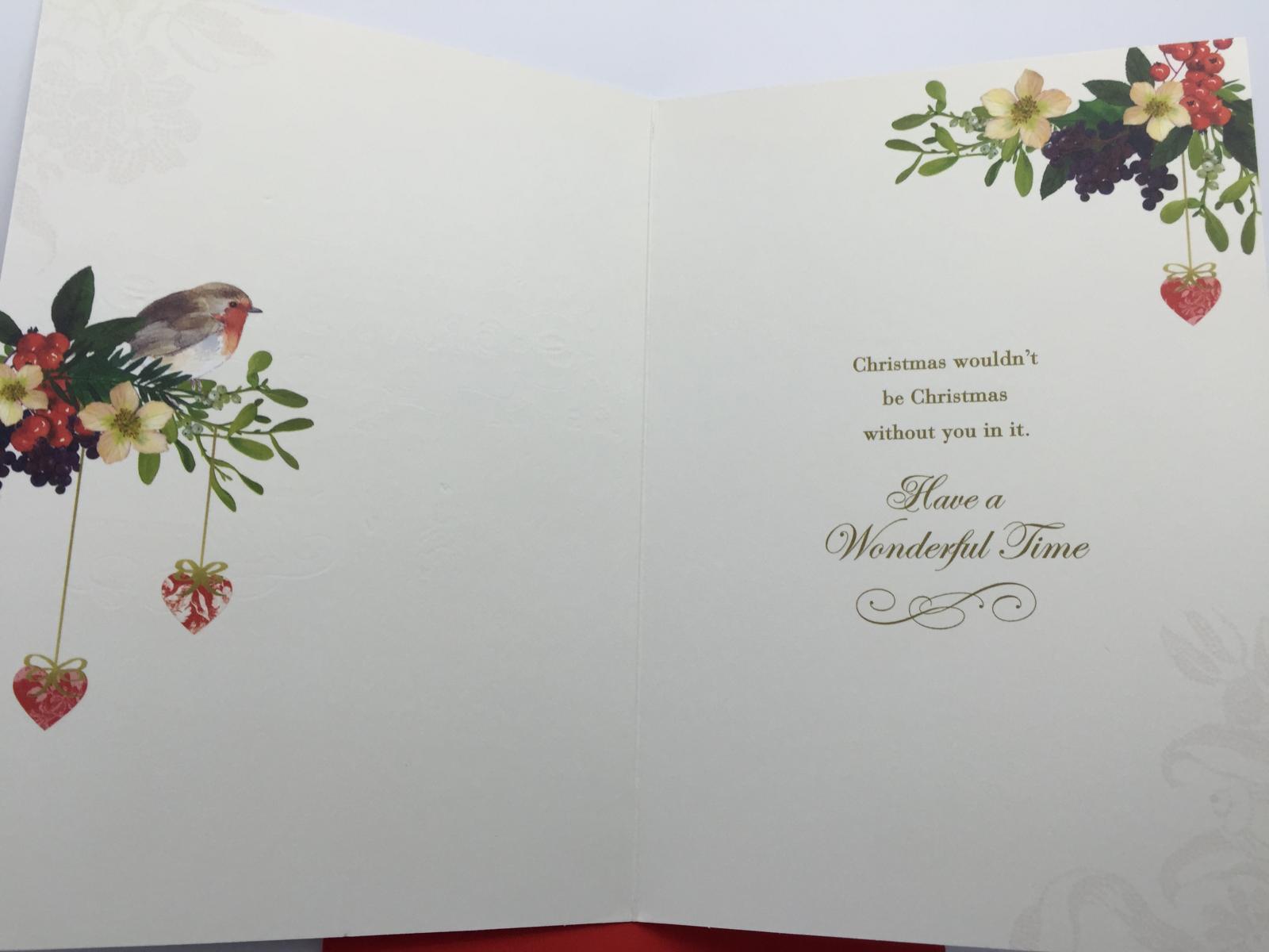 Grandad at Christmas, Christmas Greetings Card
