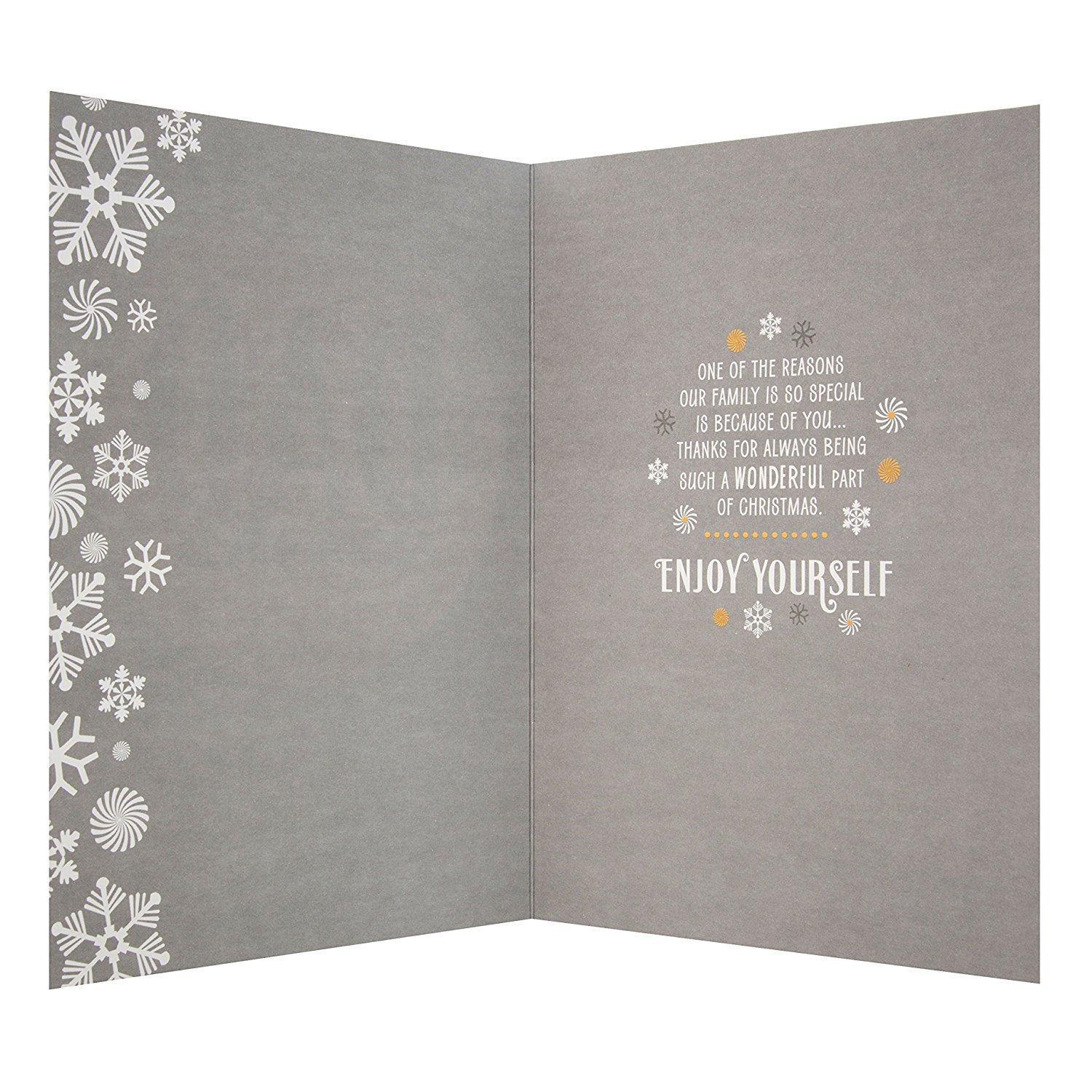 Dad "Festive Wishes" Christmas Card