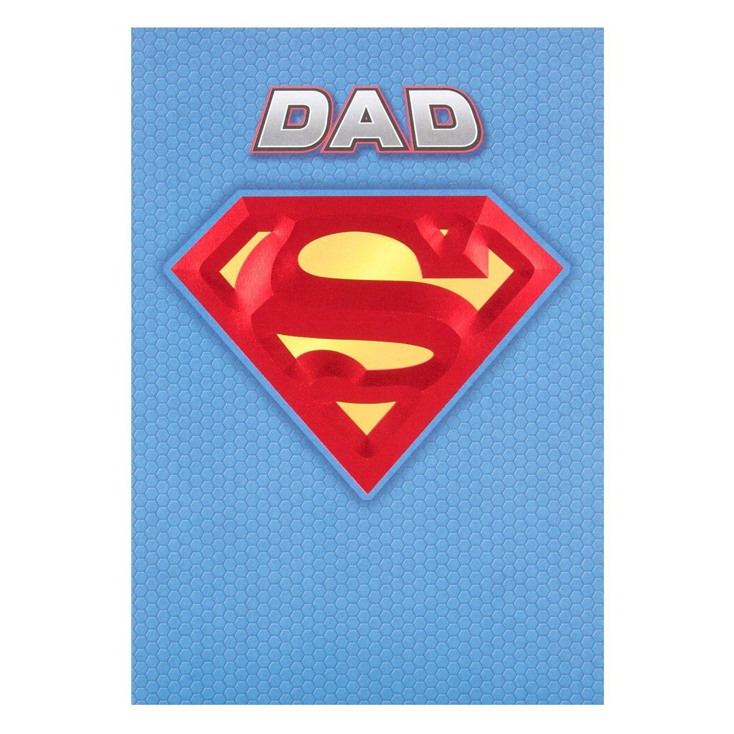 Dad Superman Father's Day Card 'Truly Amazing'