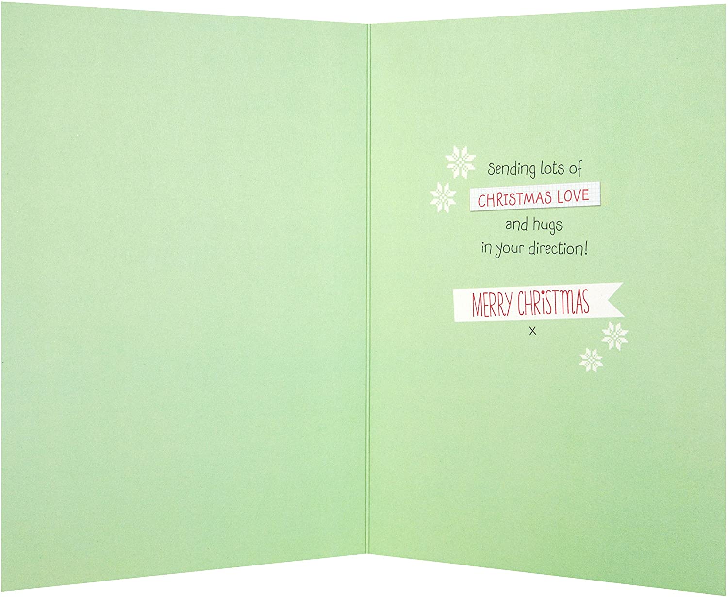 Forever Friends Nana Christmas Card 'Love and Hugs'