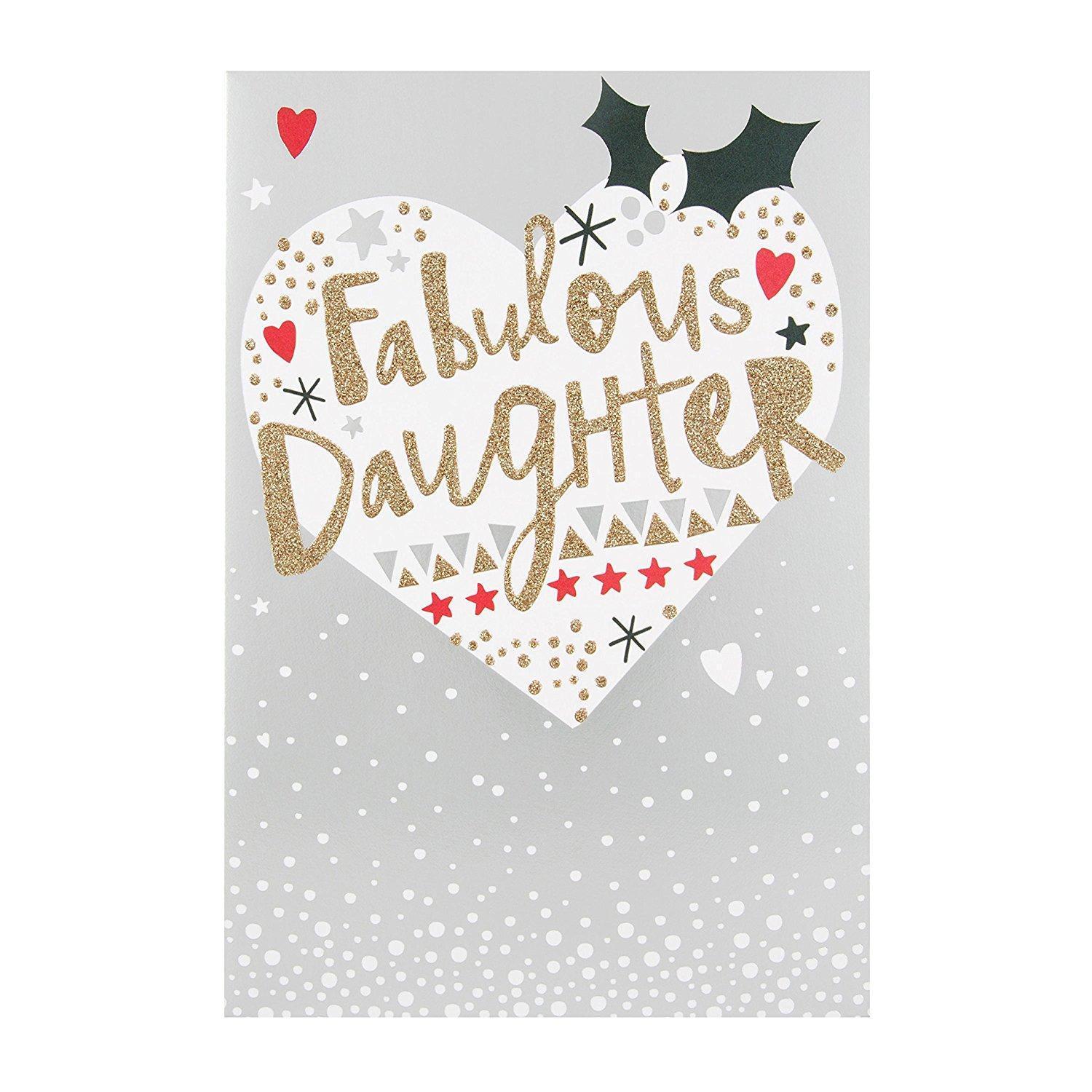 Daughter "Fabulous" Christmas Card