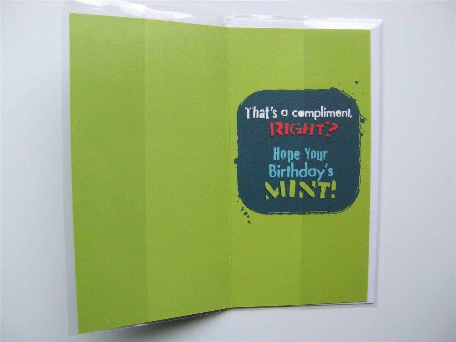 Dude, U R Sick, Wicked & Totally Random Birthday Card