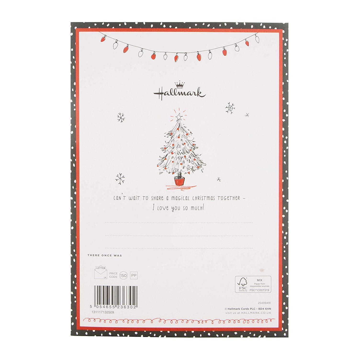 Hallmark One I Love Medium Christmas Card 'Pop Out'