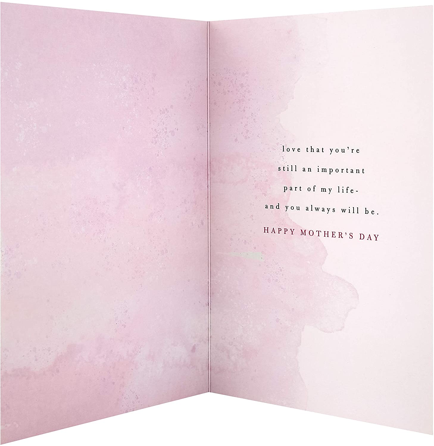 For Grandma Contemporary Rose Gold Mother's Day Card