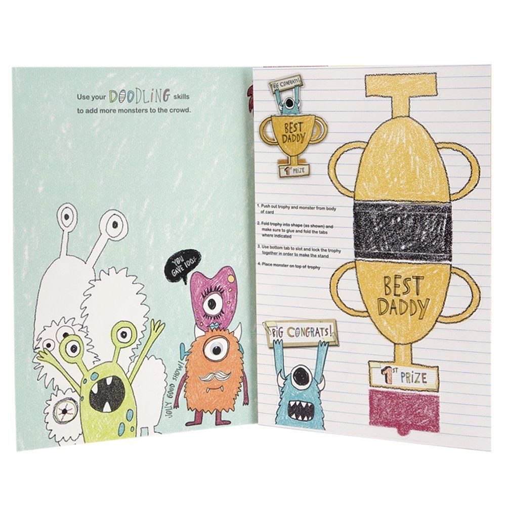 Daddy Father's Day Card Activities