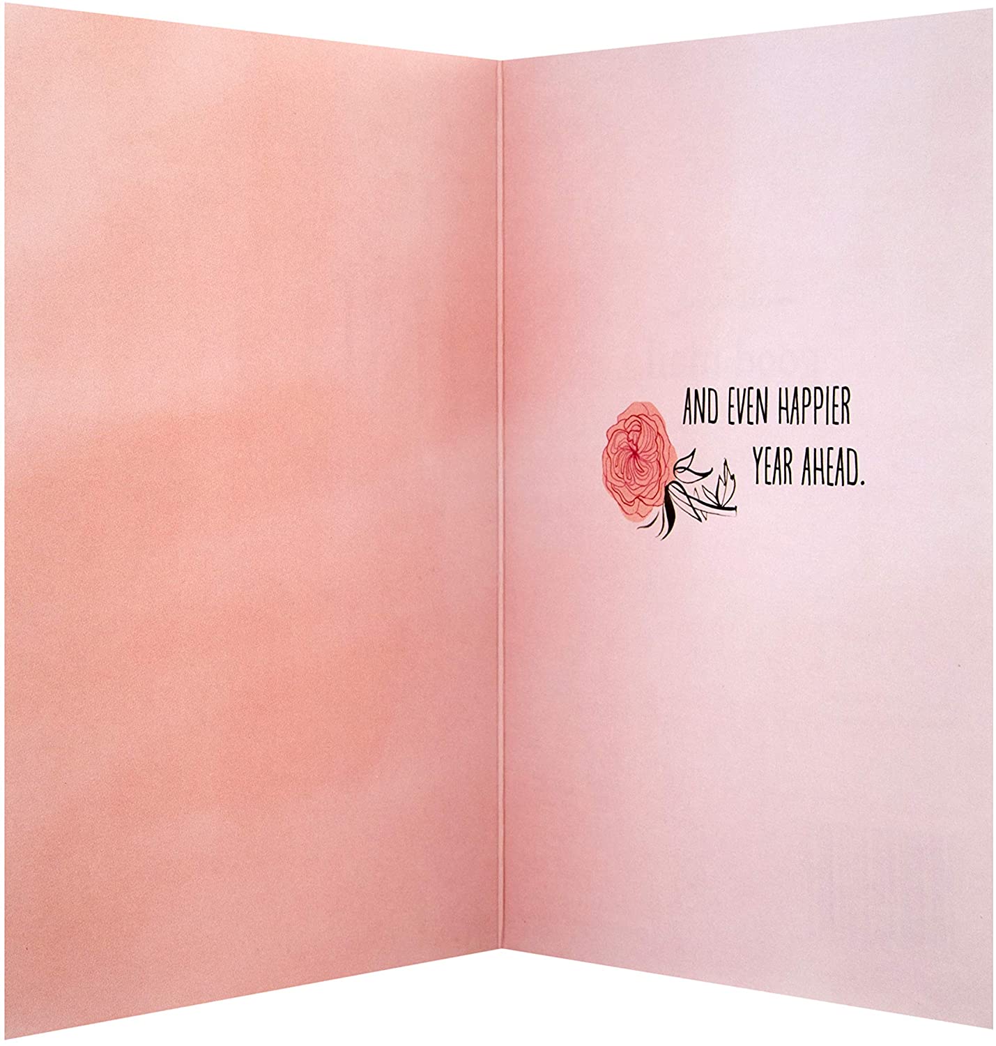 General Birthday Card Floral 'good mail' Design