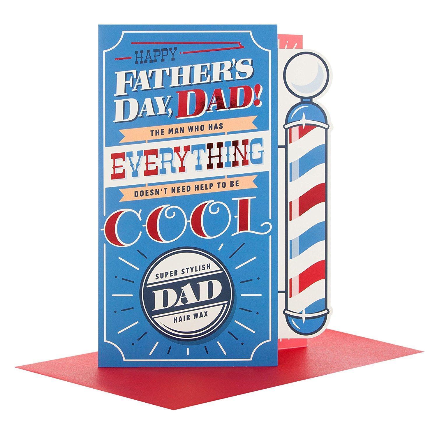 Dad Pop Up Father's Day Card Super Stylish