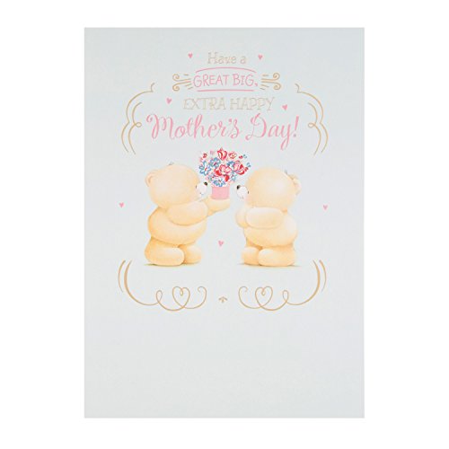 Forever Friends Open Mother's Day Card 'Extra Happy' Extra Large