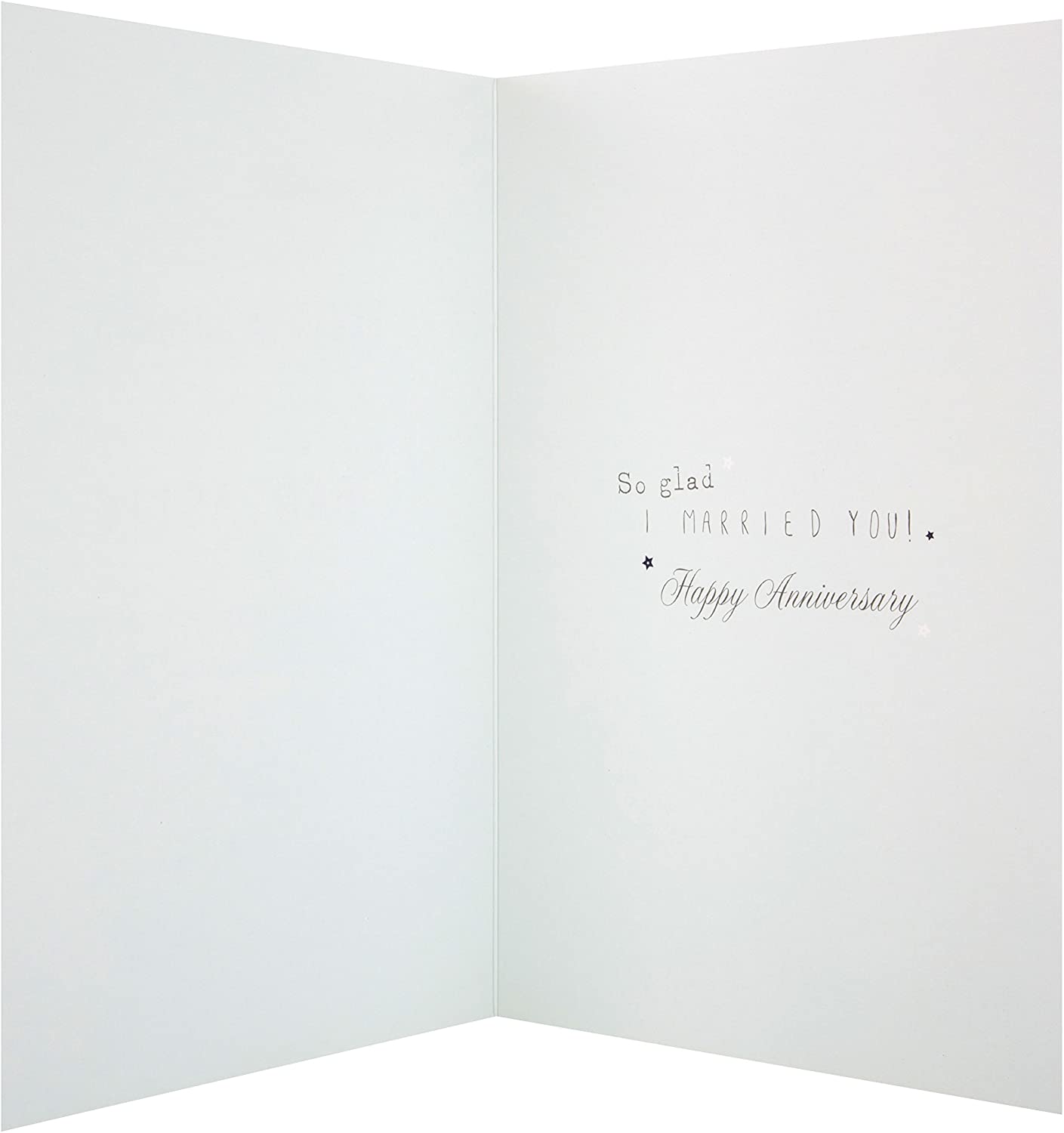 For Amazing Husband Modern Design Anniversary Card