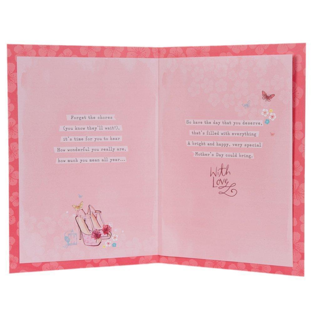 Mother's Day Card 'Traditional 3D Illustrated' Large