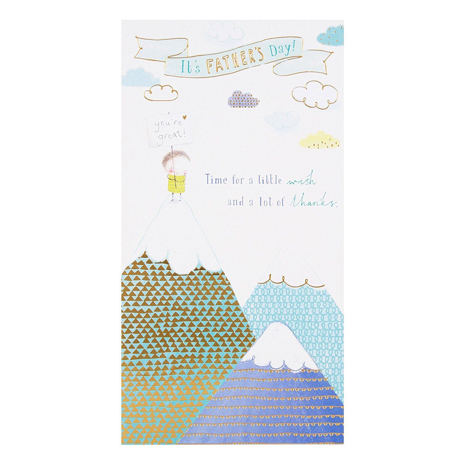 Father's Day Card 'Lots of Thanks'