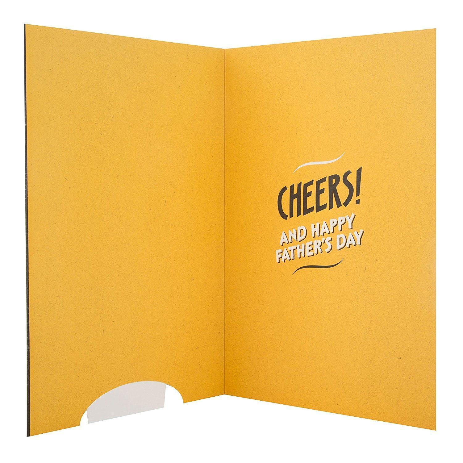 Dad Father's Day Magical Card Make The Beer Disappear