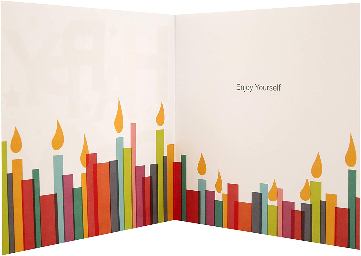 General Birthday Card Contemporary Text Design