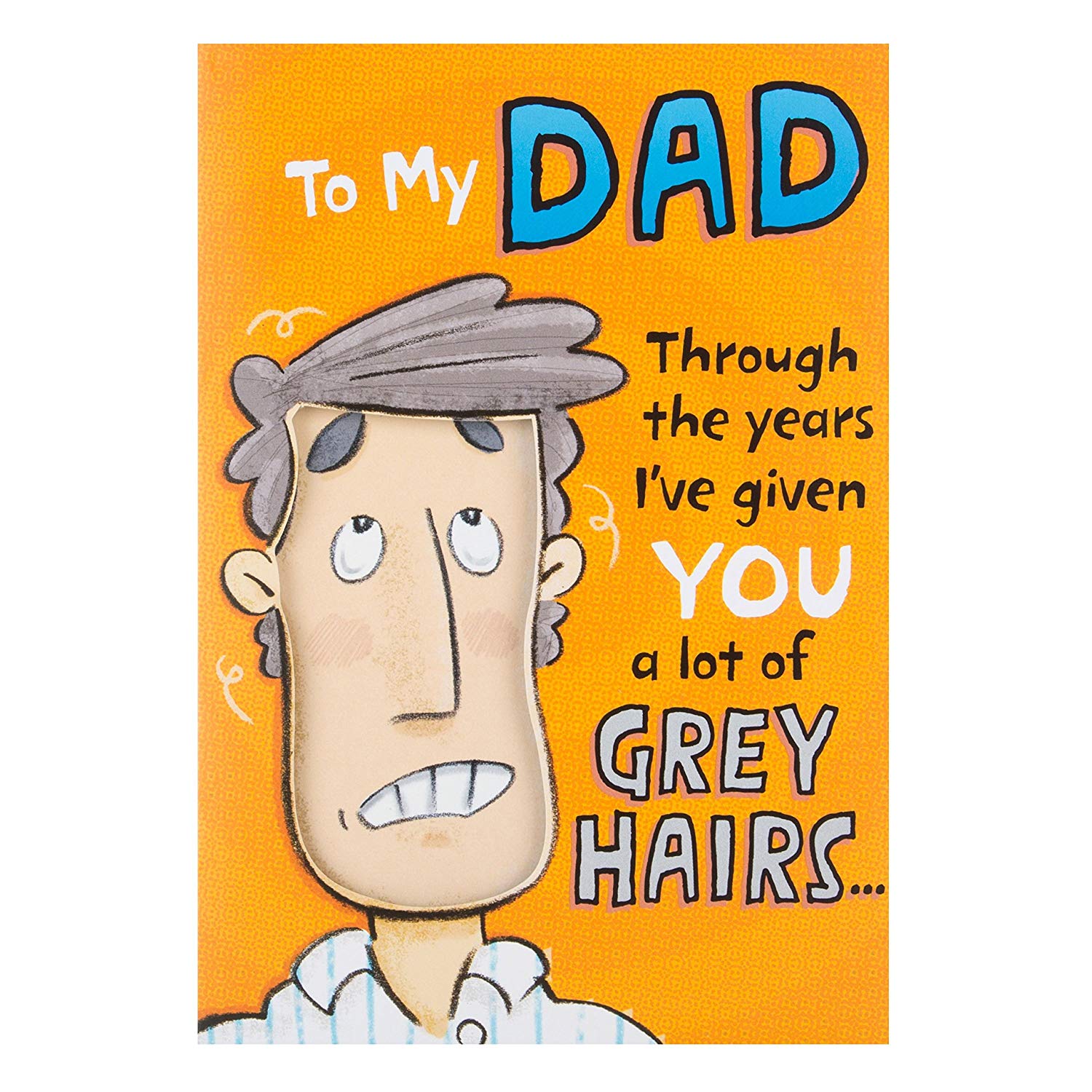 Dad Cut Out Birthday Card