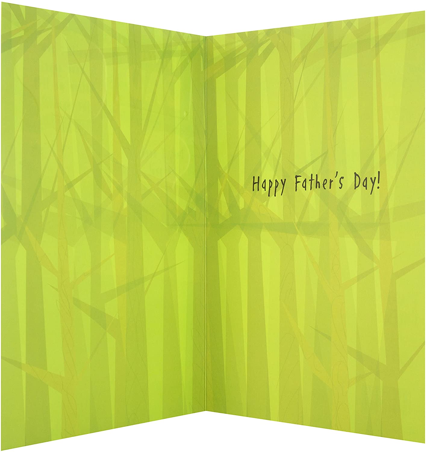 Dad Father's Day Card Bear in The Woods