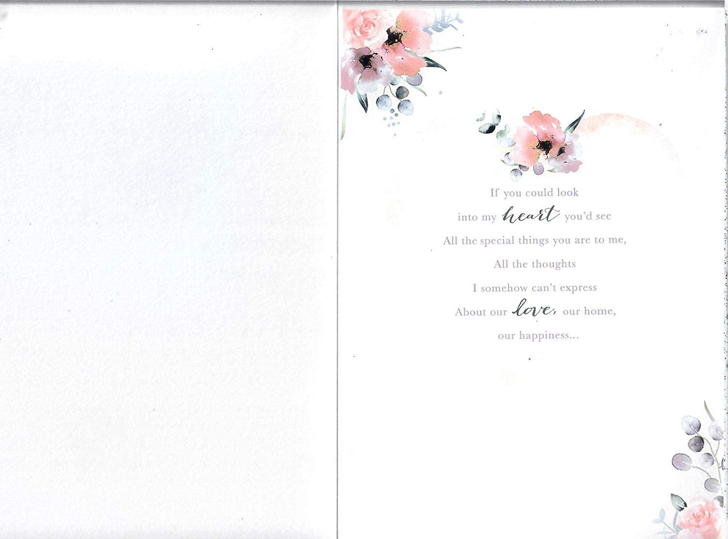 Wife On Our 60th Diamond Anniversary Large Exquisite Card