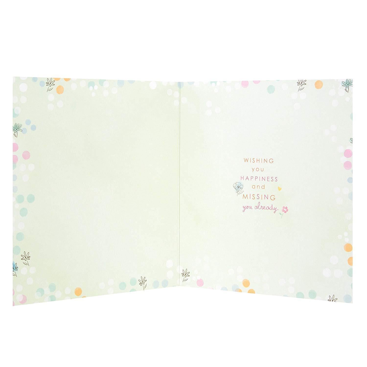Disney Winnie The Pooh Design Leaving Card