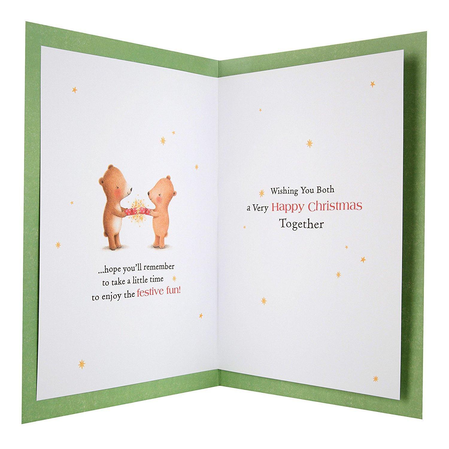Mum and Dad "Festive Fun" Christmas Card