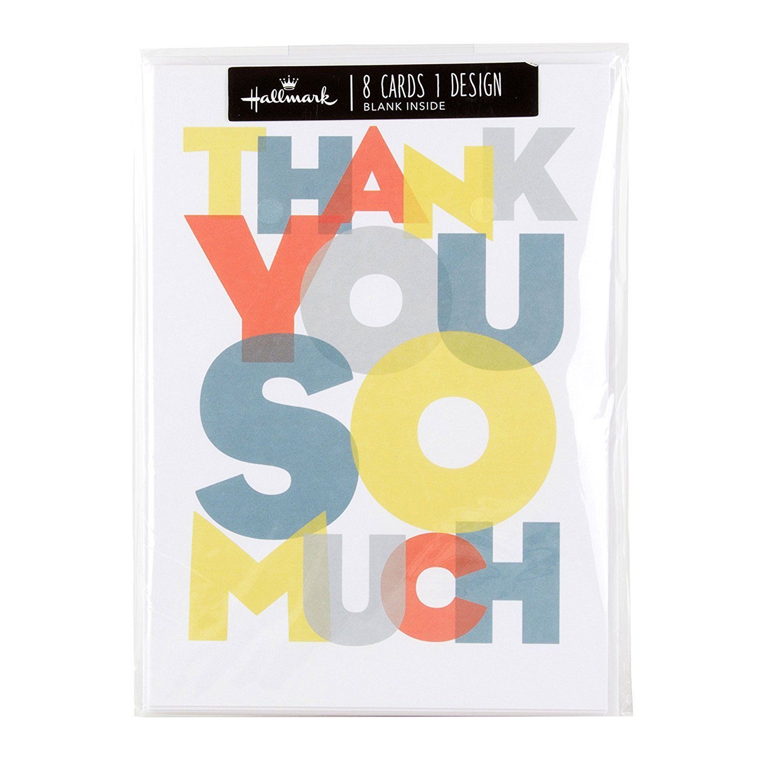 Thank You So Much Cards (Pack of 8)