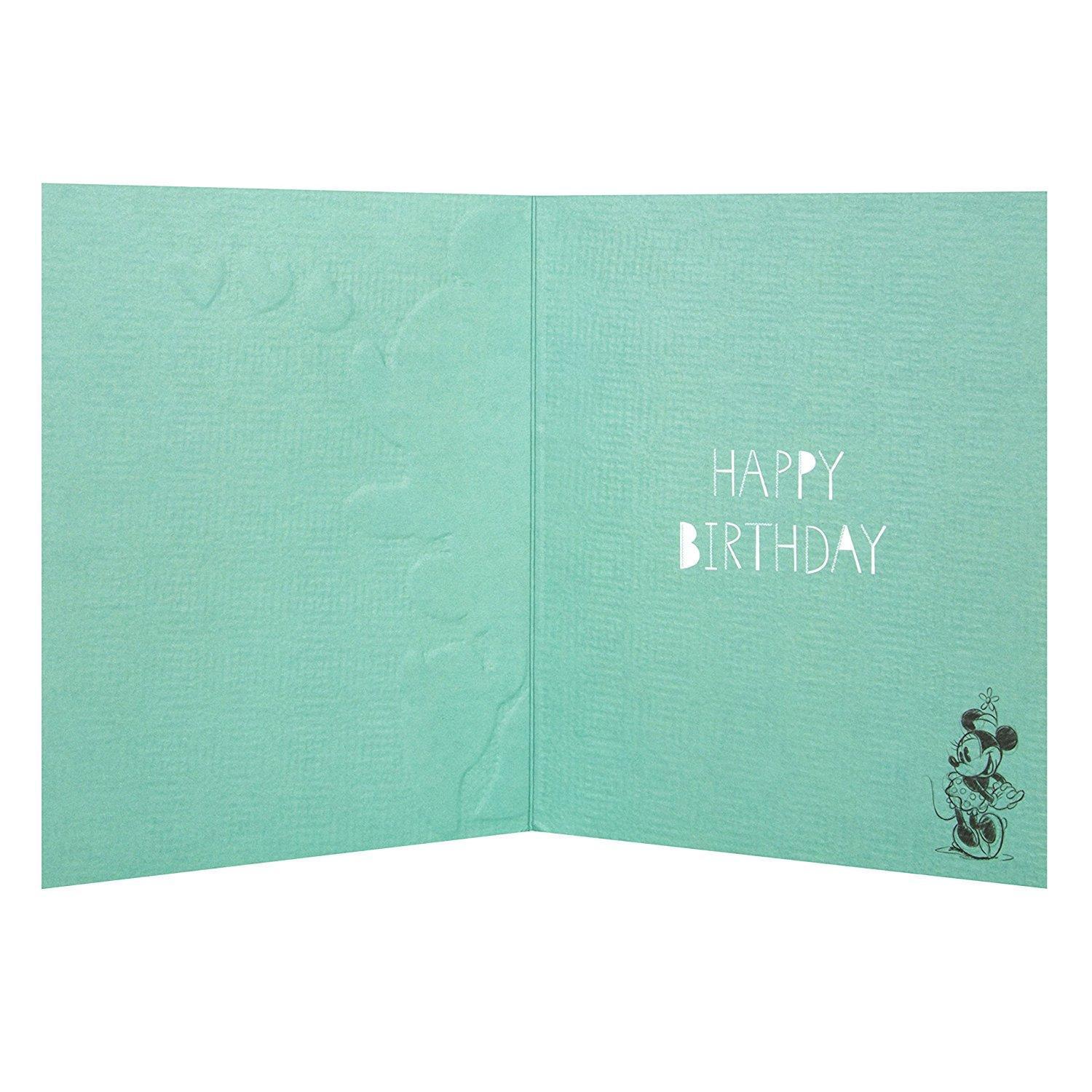 Disney Minnie Birthday Card Sending Love