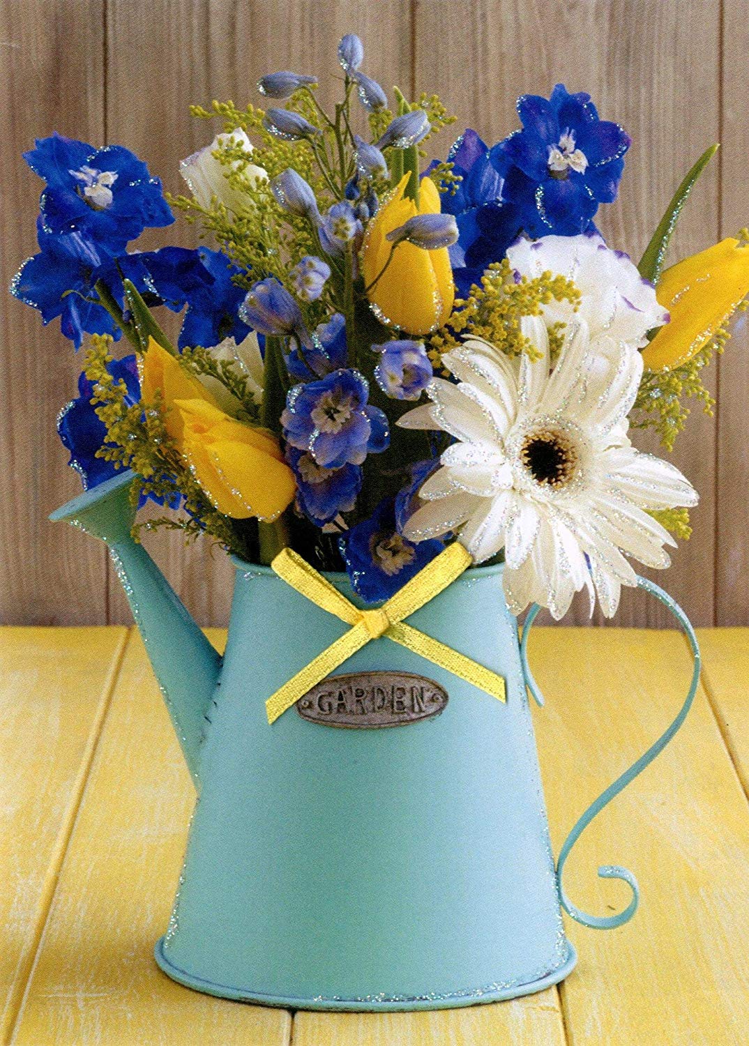 Flower Garden Blank Greeting Card Second Nature Yours Truly Cards