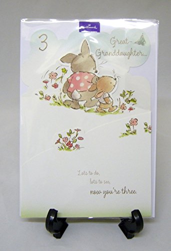 Great Granddaughter 3rd Birthday Card