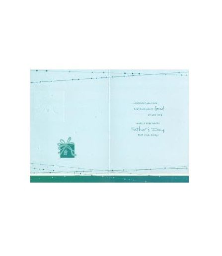 Dad Special Love Thank You Father's Day Card