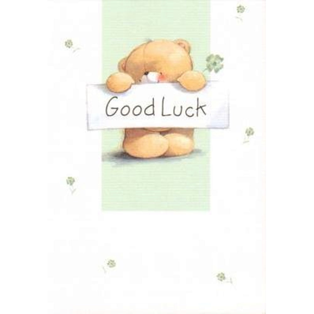 Good Luck, (Forever Friends) Greetings Cards