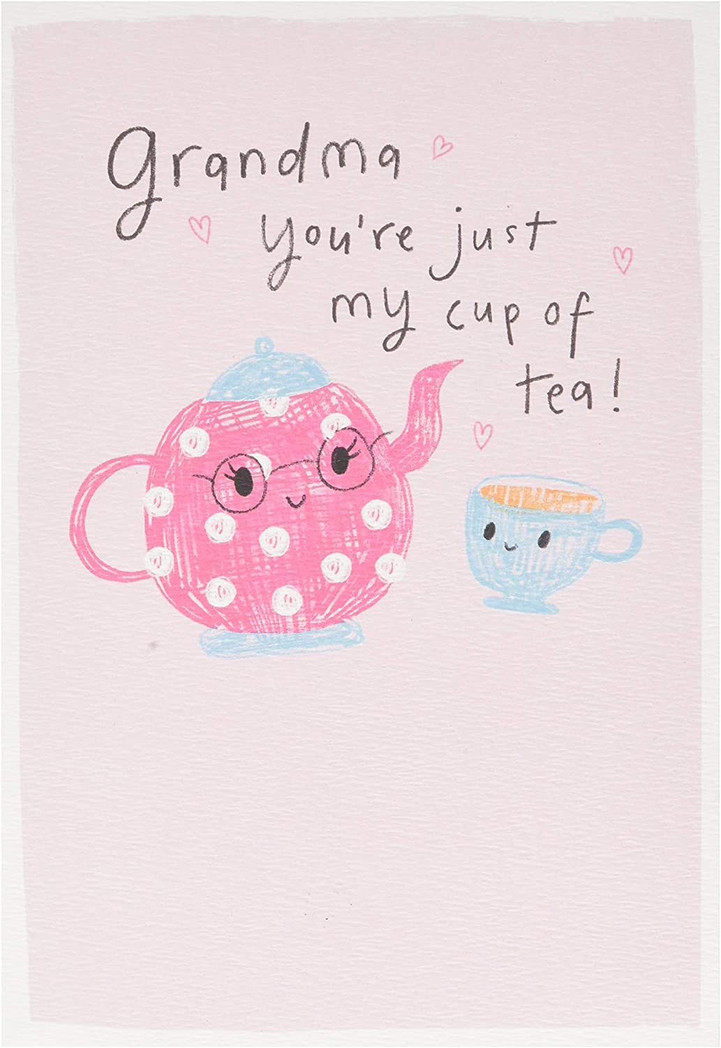 Cute Cup of Tea Design Grandma Birthday Card