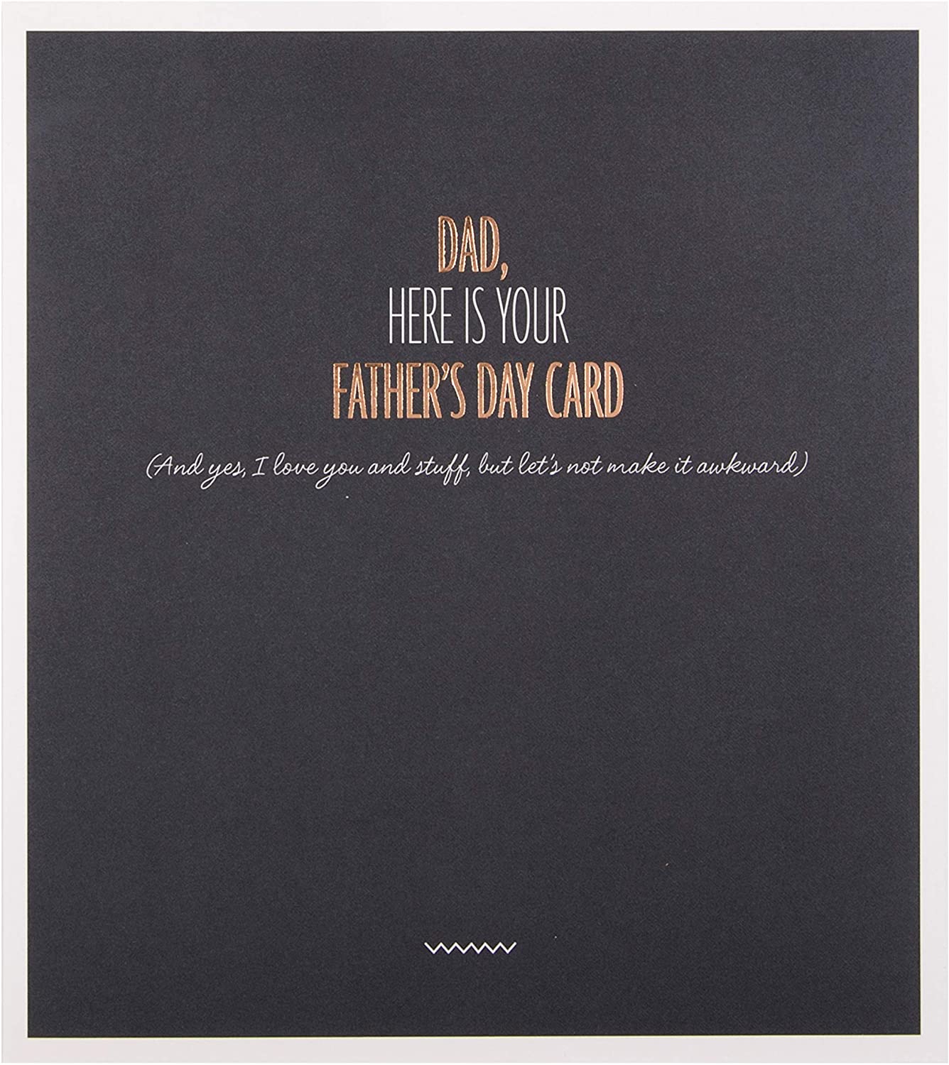 Dad Father's Day Card 'Love You And Stuff'