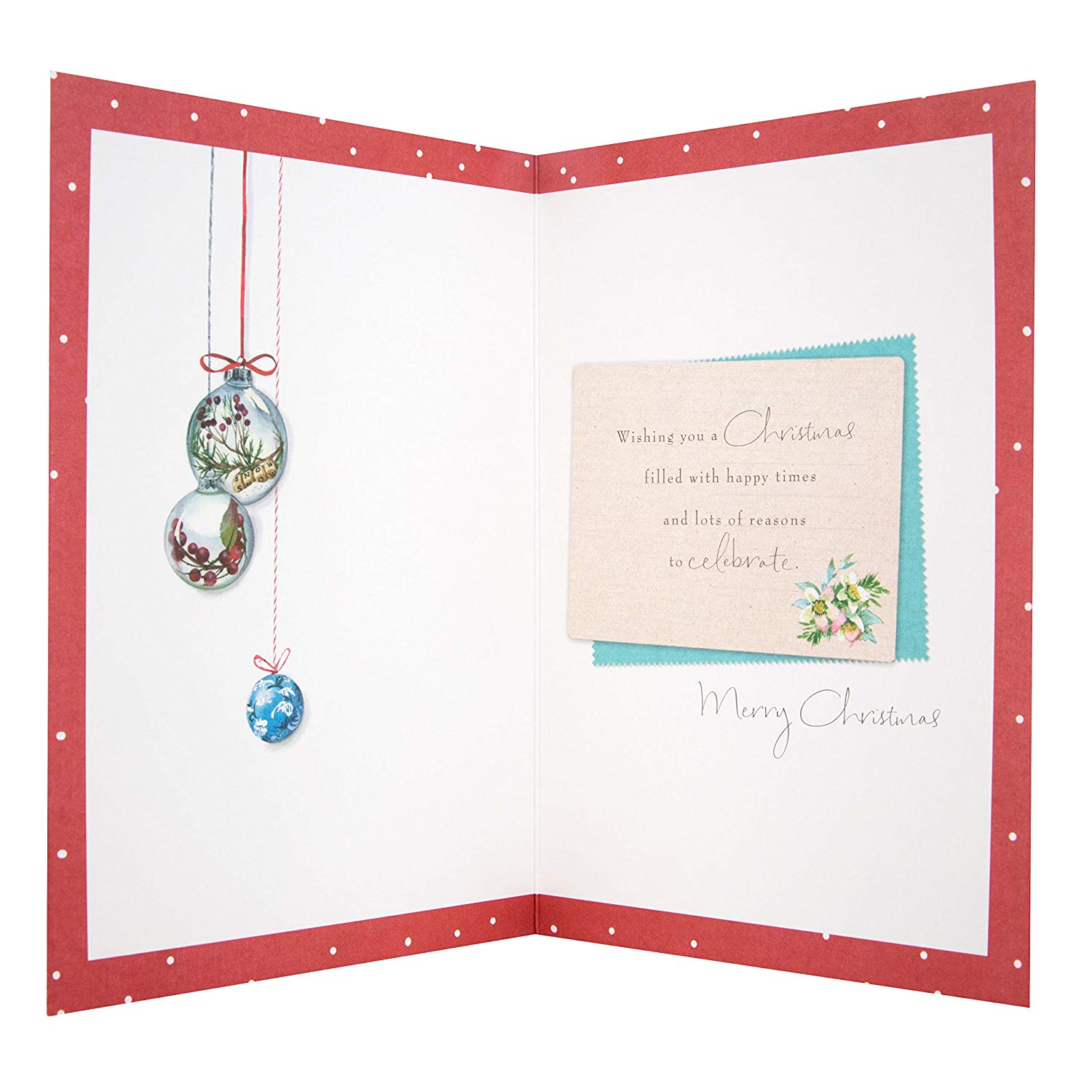 Daughter "Happy Times" Christmas Card
