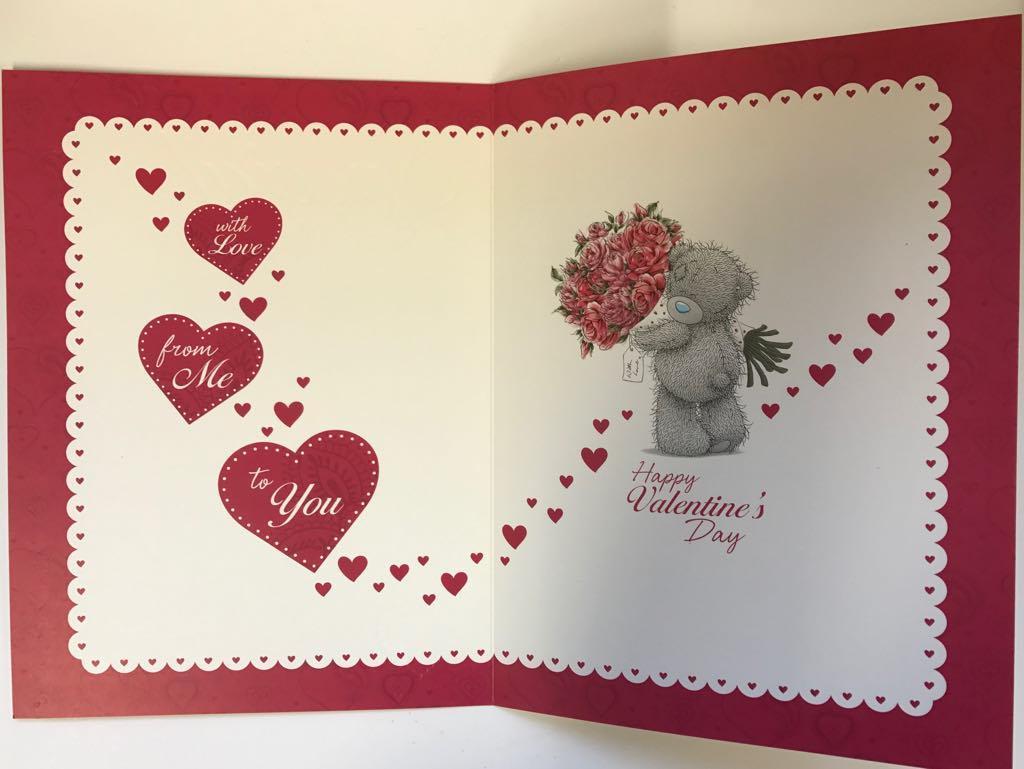 Someone Special Large Me to You Bear Valentines Day Card – Collect