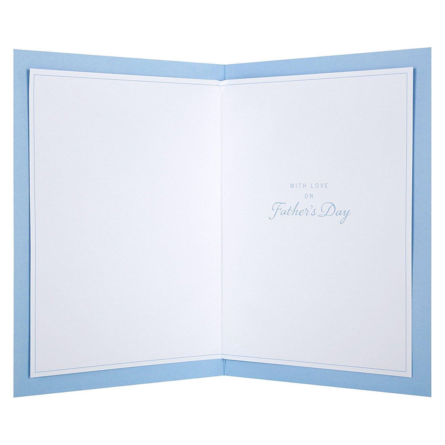 Dad Father's Day Photographic 3D Card 'Smile'