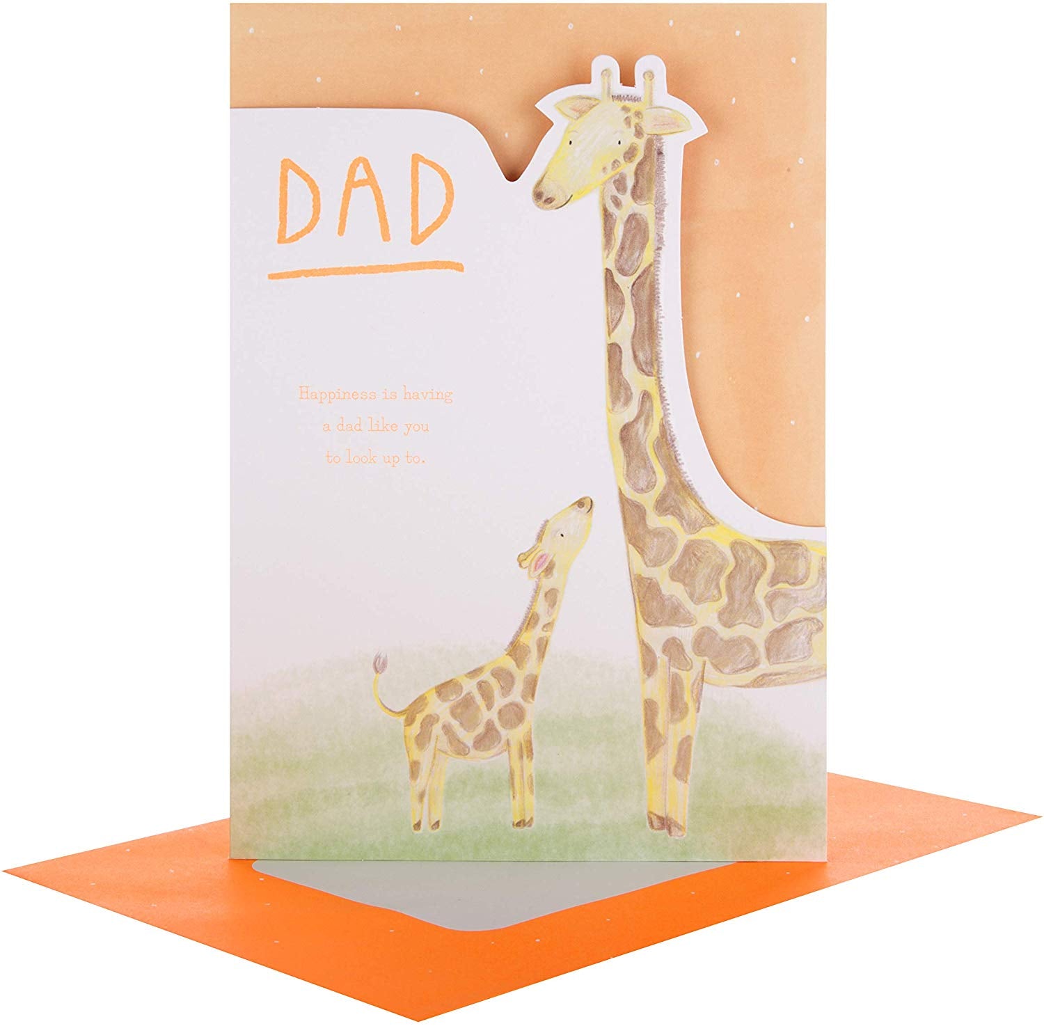 Dad Father's Day Card 'Look Up to You'